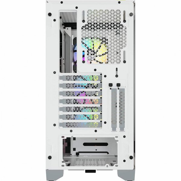 Корпус до комп'ютера CORSAIR iCUE 4000X RGB Tempered Glass White (CC-9011205-WW)