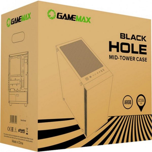 Корпус до комп'ютера GAMEMAX Black Hole