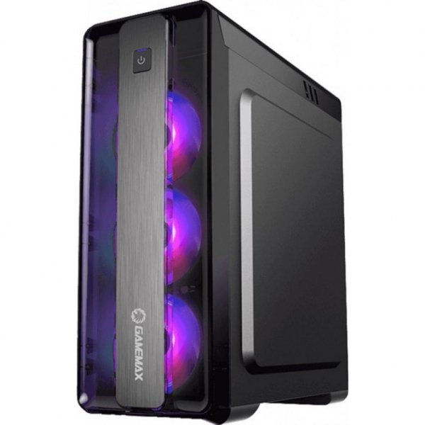 Корпус до комп'ютера GAMEMAX Moonlight FRGB-Black