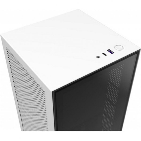 Корпус до комп'ютера NZXT H1 MATTE WHITE (CA-H16WR-W1-EU)