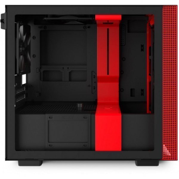 Корпус до комп'ютера NZXT H210 Black/Red (CA-H210B-BR)