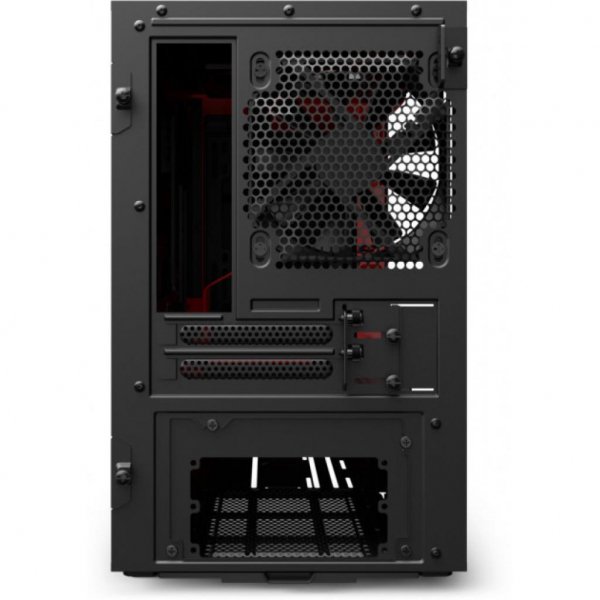 Корпус до комп'ютера NZXT H210 Black/Red (CA-H210B-BR)
