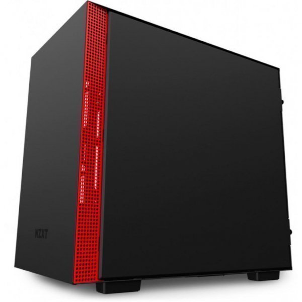 Корпус до комп'ютера NZXT H210 Black/Red (CA-H210B-BR)