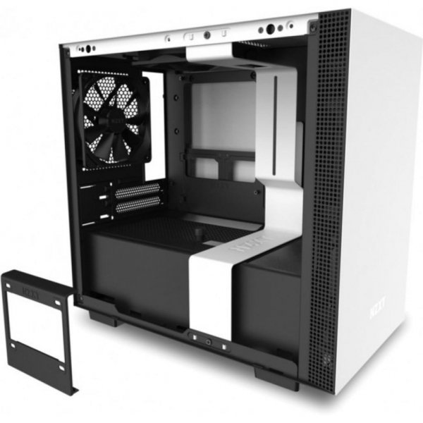 Корпус до комп'ютера NZXT H210 White/Black (CA-H210B-W1)