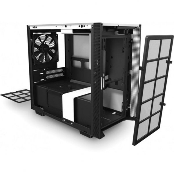 Корпус до комп'ютера NZXT H210 White/Black (CA-H210B-W1)
