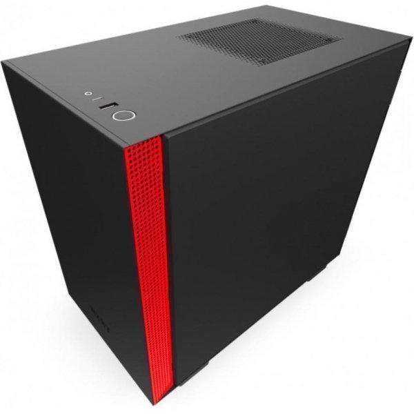 Корпус до комп'ютера NZXT H210i Black/Red (CA-H210i-BR)