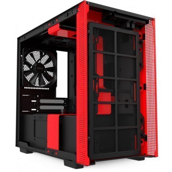 Корпус до комп'ютера NZXT H210i Black/Red (CA-H210i-BR)