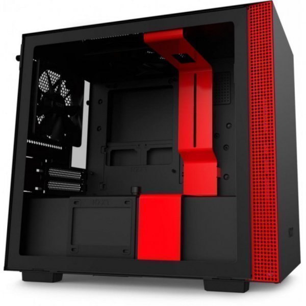 Корпус до комп'ютера NZXT H210i Black/Red (CA-H210i-BR)