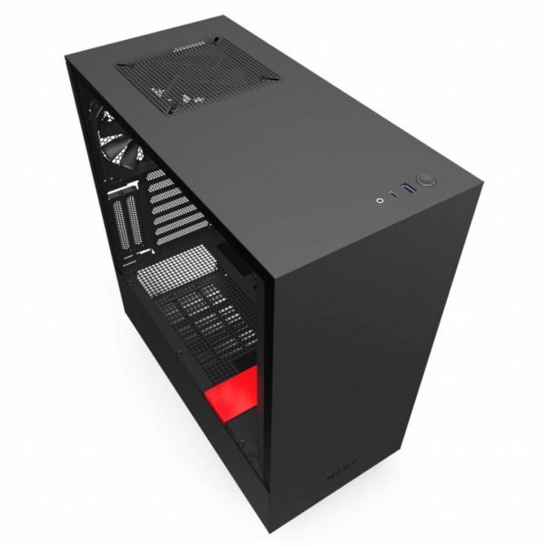 Корпус до комп'ютера NZXT H510i Black/Red (CA-H510i-BR) Корпус до комп'ютера NZXT H510i Black/Red (CA-H510i-BR)