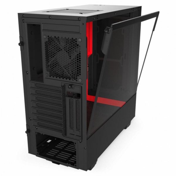 Корпус до комп'ютера NZXT H510i Black/Red (CA-H510i-BR) Корпус до комп'ютера NZXT H510i Black/Red (CA-H510i-BR)