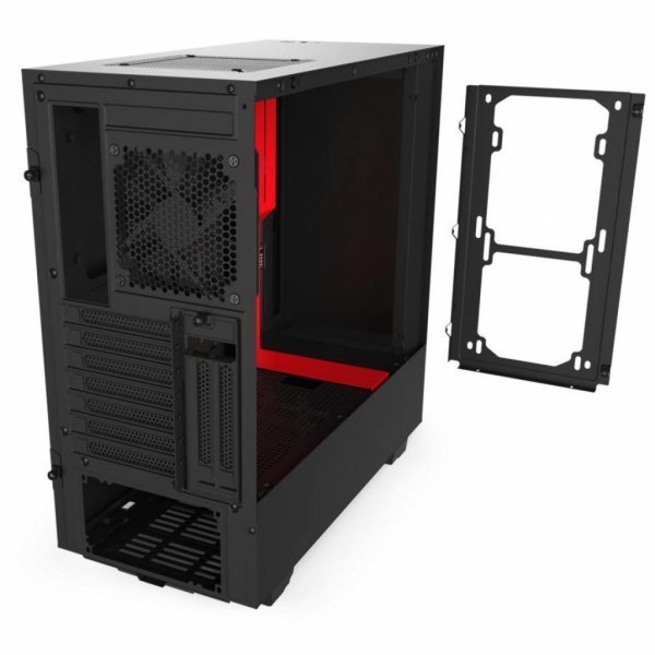 Корпус до комп'ютера NZXT H510i Black/Red (CA-H510i-BR) Корпус до комп'ютера NZXT H510i Black/Red (CA-H510i-BR)