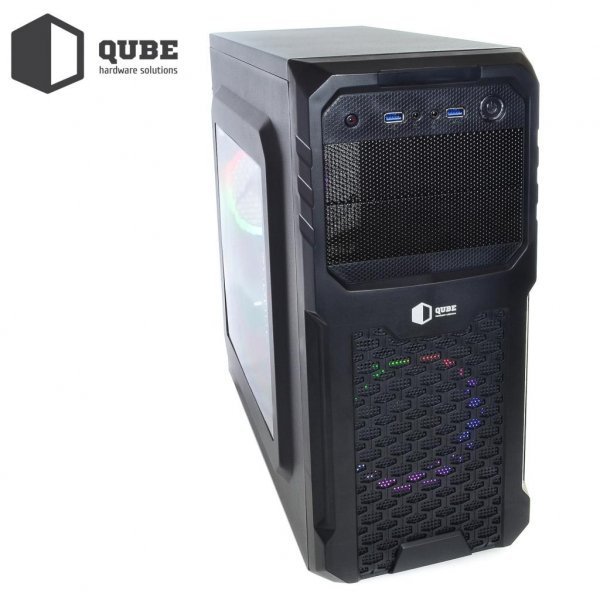 Корпус до комп'ютера QUBE case QB27A_WCNU3 Корпус до комп'ютера QUBE case QB27A_WCNU3