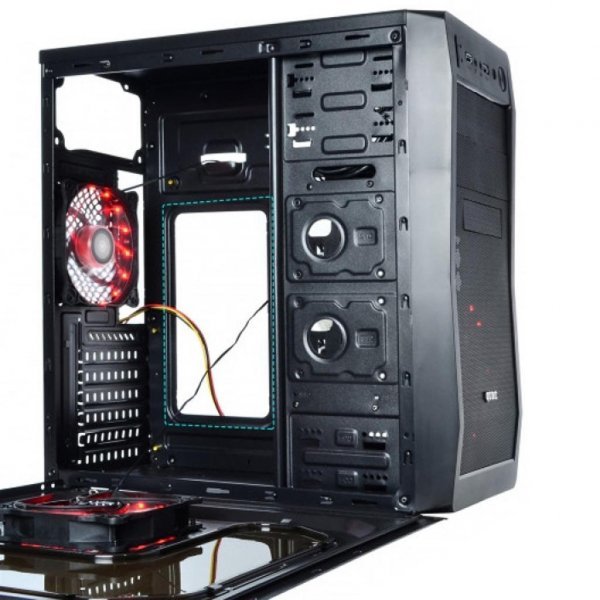 Корпус до комп'ютера QUBE case QB928A_WRNU3 Корпус до комп'ютера QUBE case QB928A_WRNU3