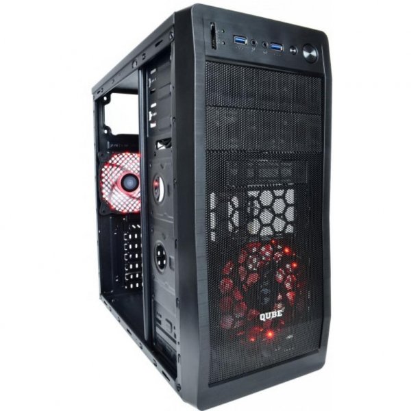 Корпус до комп'ютера QUBE case QB928A_WRNU3 Корпус до комп'ютера QUBE case QB928A_WRNU3