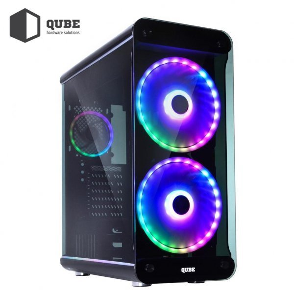 Корпус до комп'ютера QUBE case QBM98_FMNU3 Корпус до комп'ютера QUBE case QBM98_FMNU3