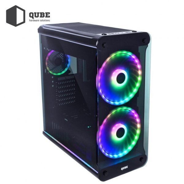 Корпус до комп'ютера QUBE case QBM98_FMNU3 Корпус до комп'ютера QUBE case QBM98_FMNU3