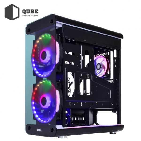 Корпус до комп'ютера QUBE case QBM98_FMNU3 Корпус до комп'ютера QUBE case QBM98_FMNU3