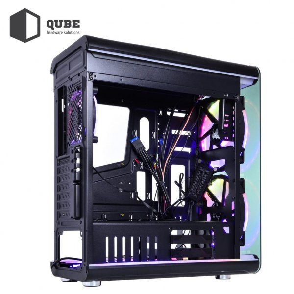 Корпус до комп'ютера QUBE case QBM98_FMNU3 Корпус до комп'ютера QUBE case QBM98_FMNU3