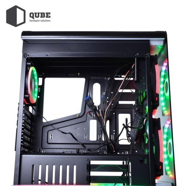 Корпус до комп'ютера QUBE case QBM98_FMNU3 Корпус до комп'ютера QUBE case QBM98_FMNU3