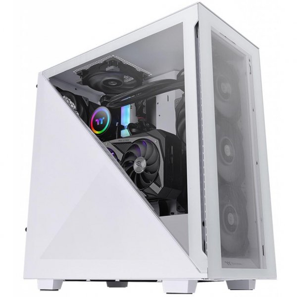 Корпус до комп'ютера ThermalTake Divider 300 White window (CA-1S2-00M6WN-00)