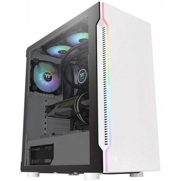 Корпус до комп'ютера ThermalTake H200 TG Snow RGB (CA-1M3-00M6WN-00)