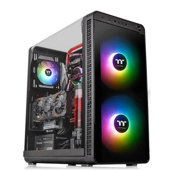 Корпус до комп'ютера ThermalTake View 37 ARGB Black (CA-1J7-00M1WN-04) Корпус до комп'ютера ThermalTake View 37 ARGB Black (CA-1J7-00M1WN-04)