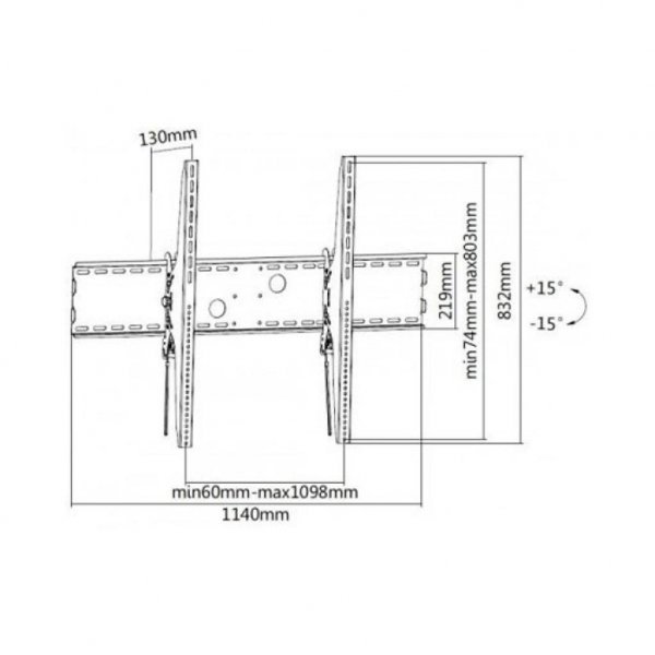 Кронштейн до телевізора ITech PLB-120