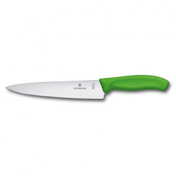 Кухонний ніж Victorinox SwissClassic кухарський 19 см, зелений (6.8006.19L4B)