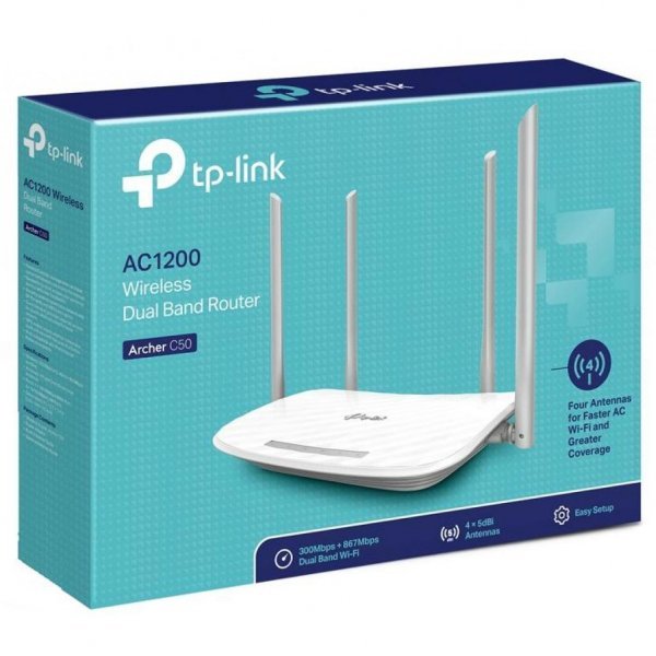 Маршрутизатор TP-Link Archer C50 (Archer-C50)