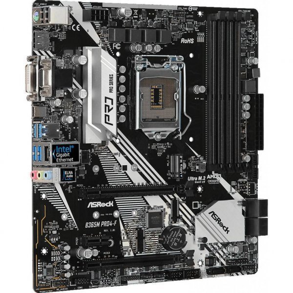 Материнська плата ASRock B365M PRO4-F