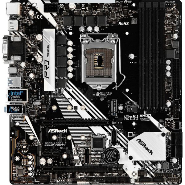 Материнська плата ASRock B365M PRO4-F