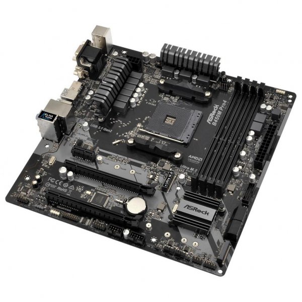 Материнська плата ASRock B450M PRO4