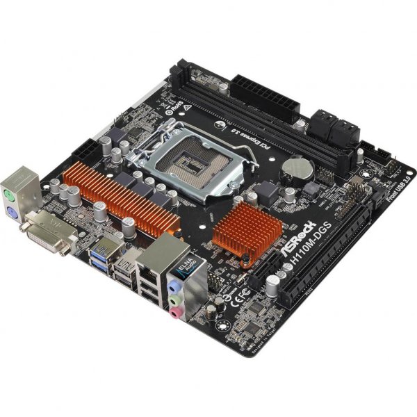Материнська плата ASRock H110M-DGS R3.0 Материнська плата ASRock H110M-DGS R3.0