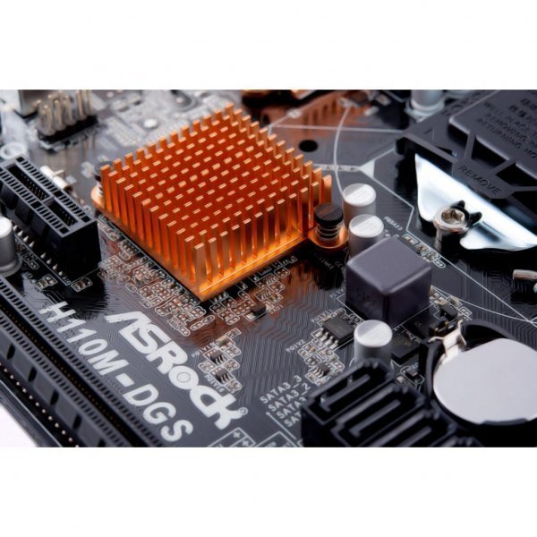 Материнська плата ASRock H110M-DGS Материнська плата ASRock H110M-DGS