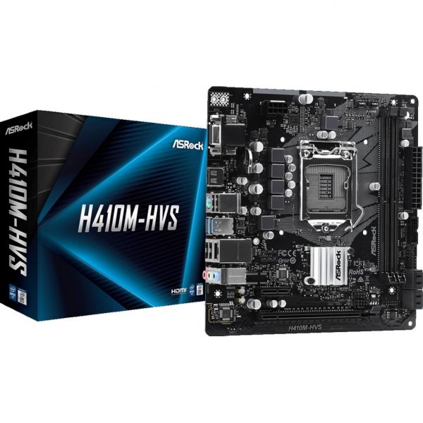 Материнська плата ASRock H410M-HVS Материнська плата ASRock H410M-HVS