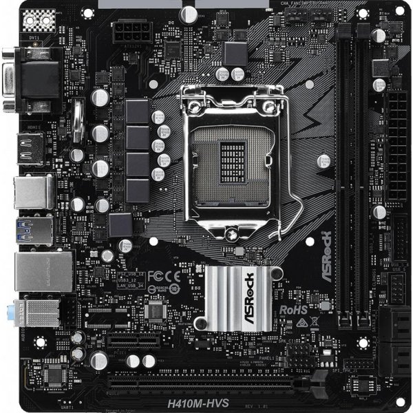 Материнська плата ASRock H410M-HVS Материнська плата ASRock H410M-HVS