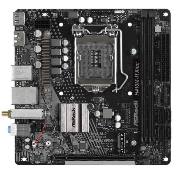 Материнська плата ASRock H410M-ITX/AC Материнська плата ASRock H410M-ITX/AC