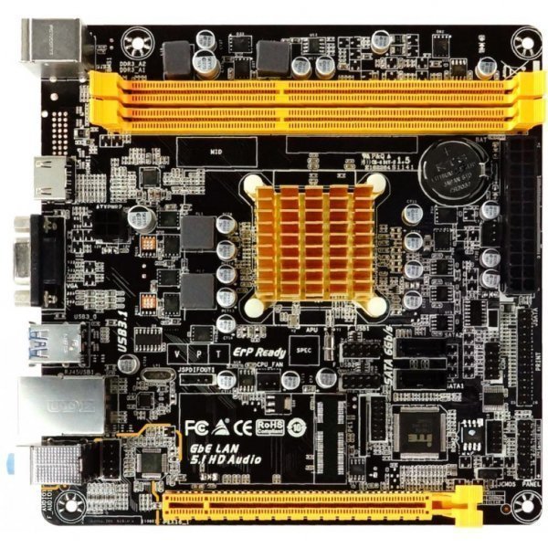 Материнська плата Biostar A68N-2100E Материнська плата Biostar A68N-2100E