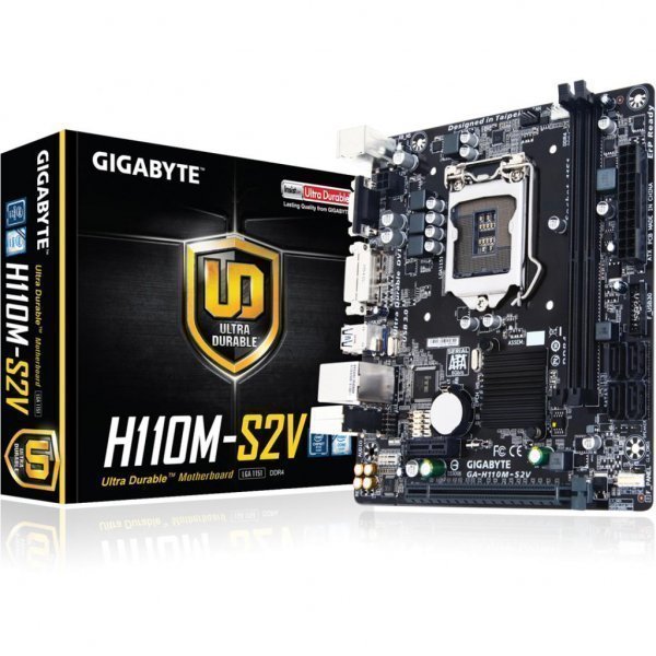 Материнська плата GIGABYTE GA-H110M-S2V