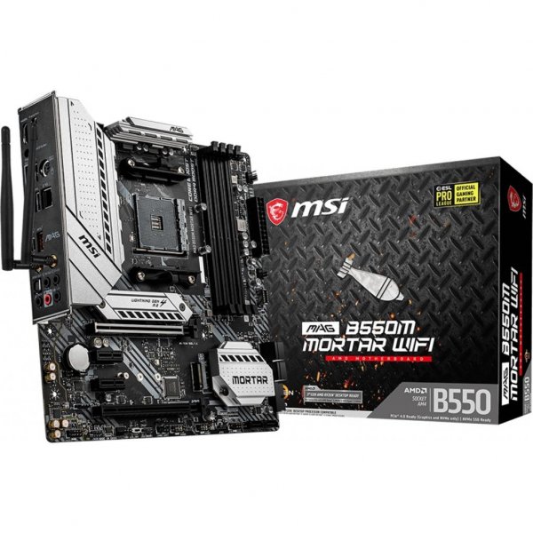 Материнська плата MSI MAG B550M MORTAR WIFI