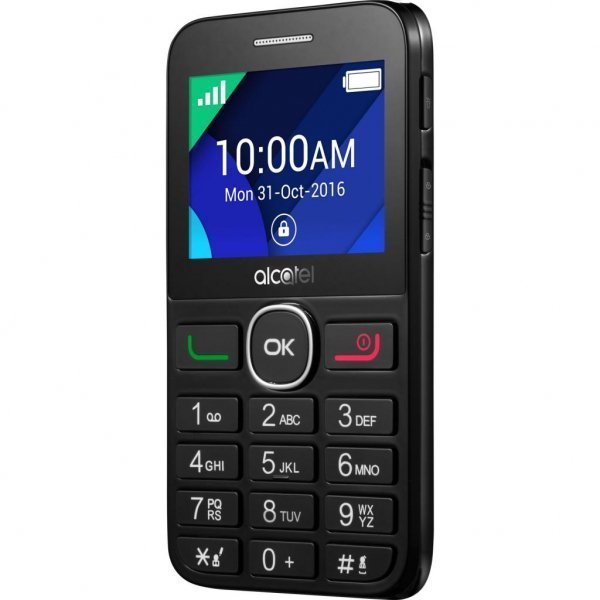 Мобільний телефон ALCATEL ONETOUCH 2008G Black (4894461419107)