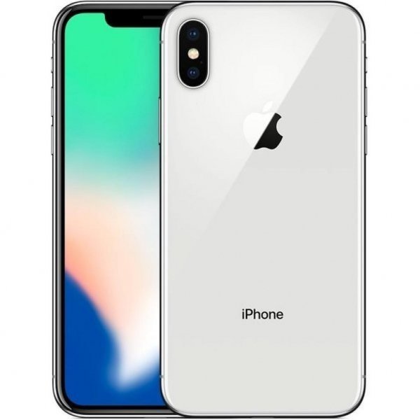 Мобільний телефон Apple iPhone X 64Gb Silver (MQAD2FS/A/MQAD2RM/A)