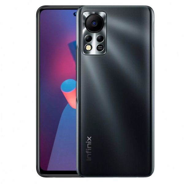 Мобільний телефон Infinix Hot 11S 4/64Gb NFC Polar Black (4895180776120) Мобільний телефон Infinix Hot 11S 4/64Gb NFC Polar Black (4895180776120)