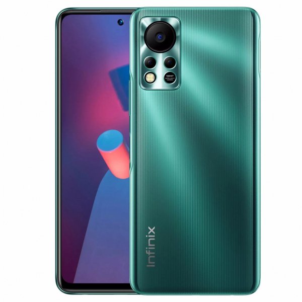 Мобільний телефон Infinix Hot 11S 6/128Gb NFC Green Wave (4895180776106) Мобільний телефон Infinix Hot 11S 6/128Gb NFC Green Wave (4895180776106)