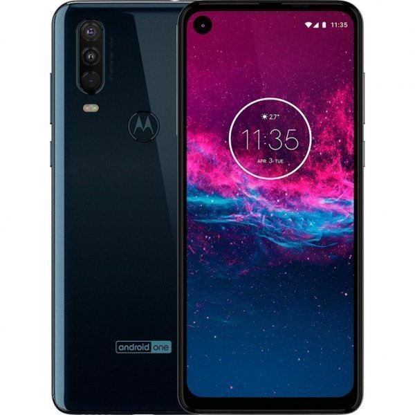 Мобільний телефон Motorola One Action 4/128GB (XT2013-2) Blue
