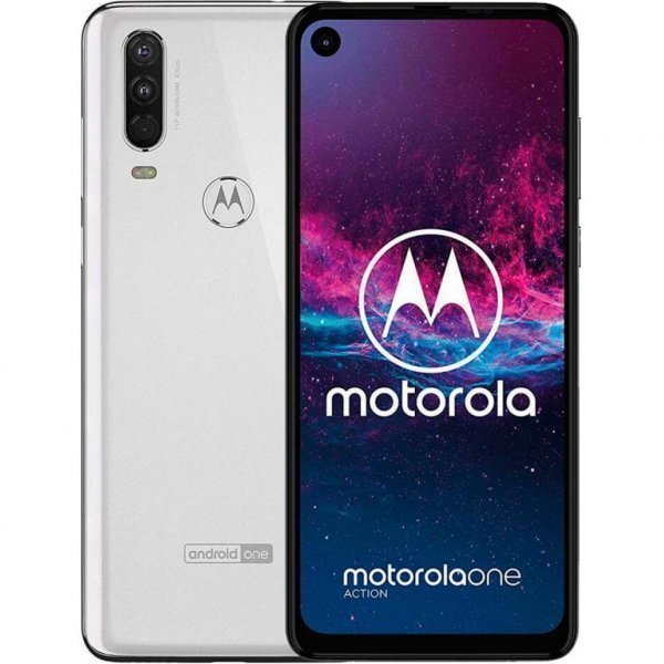 Мобільний телефон Motorola One Action 4/128GB (XT2013-2) White