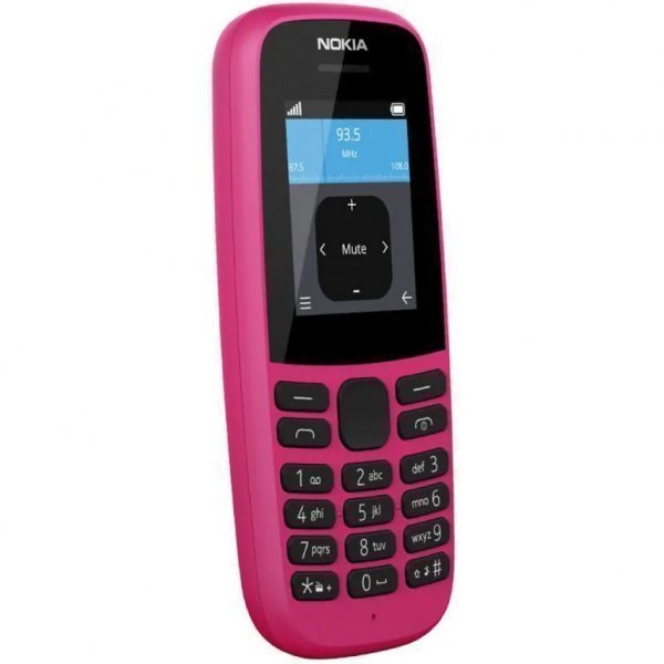 Мобільний телефон Nokia 105 DS 2019 Pink (16KIGP01A01) Мобільний телефон Nokia 105 DS 2019 Pink (16KIGP01A01)
