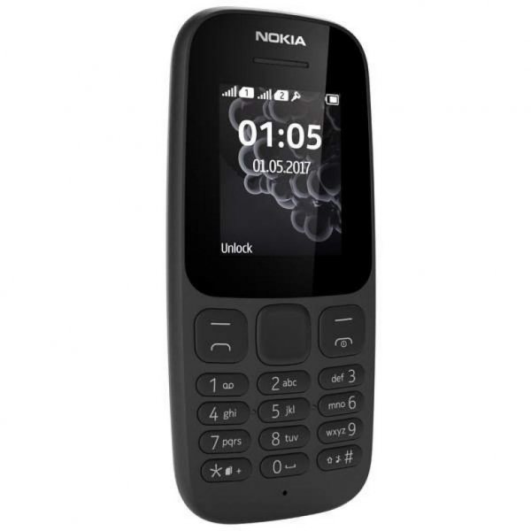Мобільний телефон Nokia 105 DS New Black (A00028315)
