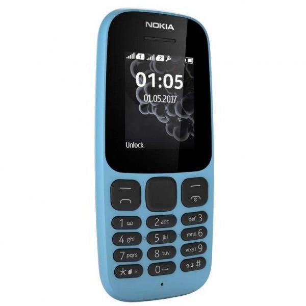 Мобільний телефон Nokia 105 DS New Blue (A00028317)
