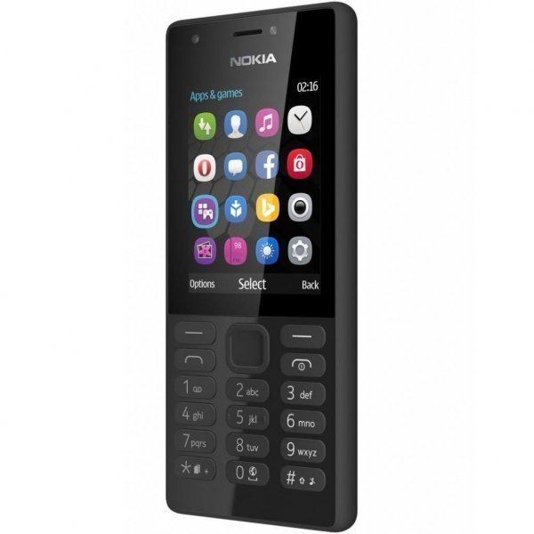 Мобільний телефон Nokia 216 Black (A00027780) Мобільний телефон Nokia 216 Black (A00027780)